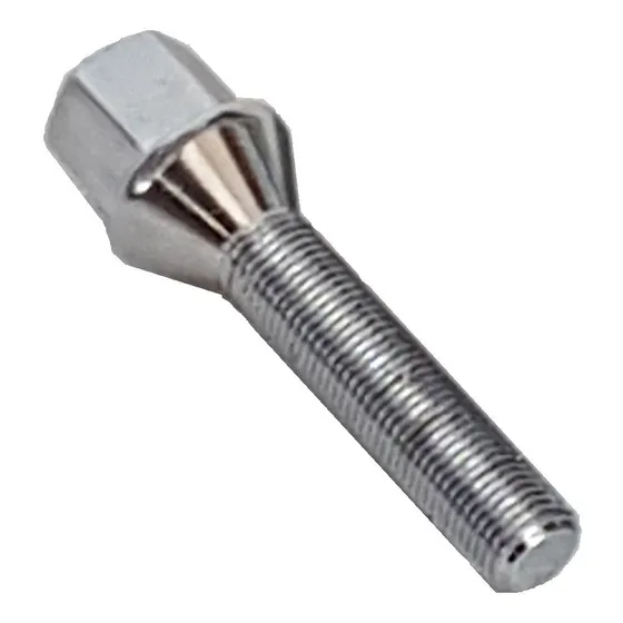 Tornillo Para Rueda Cromado Largo, 12x1,25