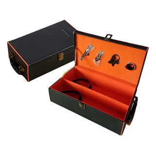 Cajas De Regalo De Vino Con Doble Botella Con Accesorios Cajas De Regalo De Vino Con Doble Botella Con Accesorios