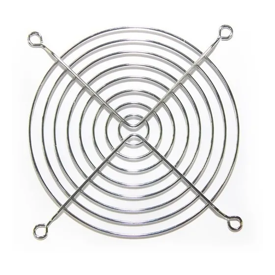 Pack X 10 Rejilla Metalica Bosser P/ Cooler 4 PuLG 120x120mm Color Gris