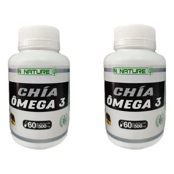 Chia Con Omega 3 (120 Cápsulas) 