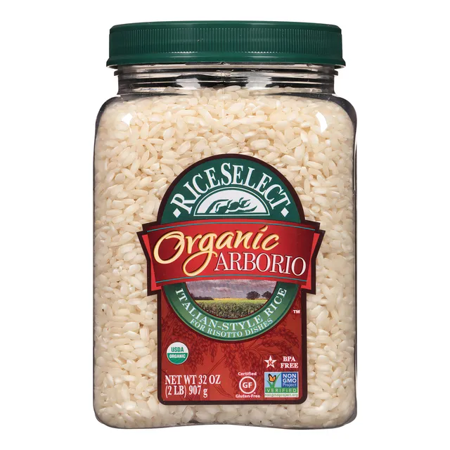 Riceselect Arroz Organico Arborio Risotto, Sin Gluten, Sin O