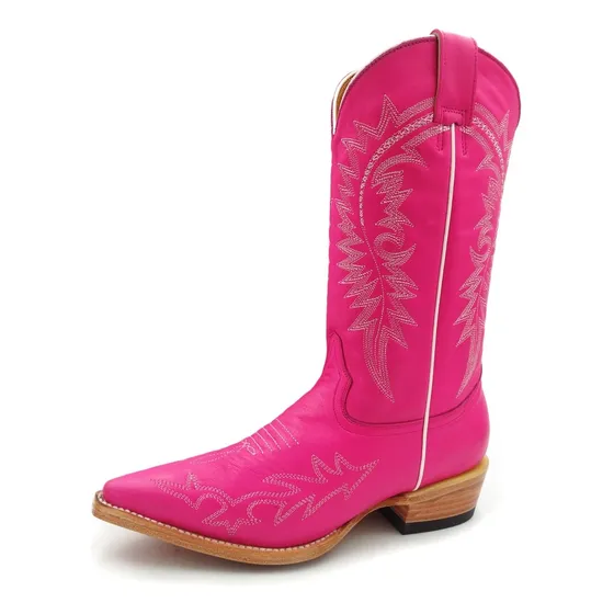 6120 Bota Vaquera Shiff Rose