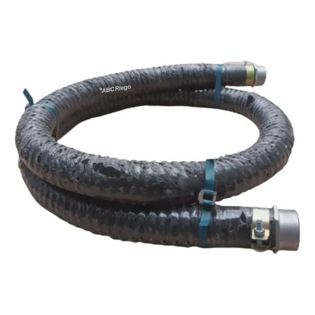 Manguera Para Bombas Corrugada Succion 1 1/2  X 6m Riego