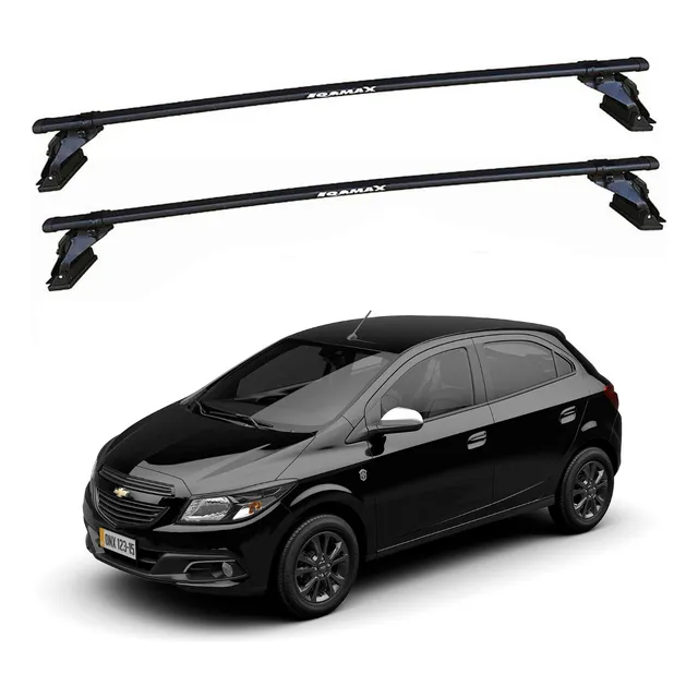 Barras De Techo Eqmax Acero Chevrolet Onix 2013-2019 Negro