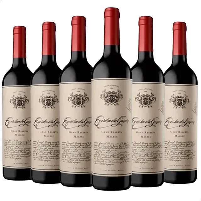 Vino Escorihuela Gascon Gran Reserva Malbec 750ml X6
