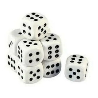 Jogo De Dado 16mm (1,6cm) Euclides JordĂŁo - 10 Unid. C/ Nfe Jogo De Dado 16mm (1,6cm) Euclides JordĂŁo - 10 Unid. C/ Nfe