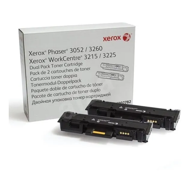 Toner Xerox Phaser 3052 3260 Dual Pack 106r02782 Original