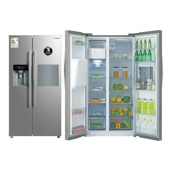 Heladera James Side By Side 535l Inverter Dispensador Dimm