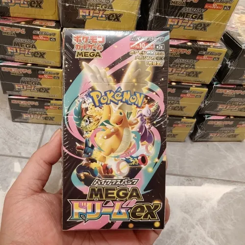 MEGA ドリームEX F.pokémon Booster Box Mega Dream, Ex-vendedor Japonês