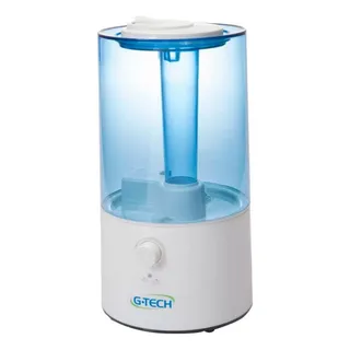 Umidificador De Ar UltrasĂŽnico 3l Bivolt Free Hm G-tech Cor Branco E Azul-claro 110v/220v Umidificador De Ar UltrasĂŽnico 3l Bivolt Free Hm G-tech Cor Branco E Azul-claro 110v/220v