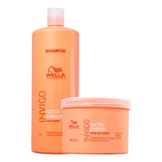 Kit Nutri-enrich Shampoo E MĂĄscara - Wella Professionals Kit Nutri-enrich Shampoo E MĂĄscara - Wella Professionals