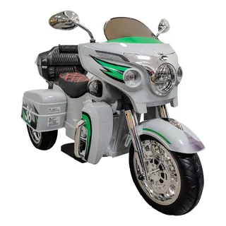 Moto Elétrica Infantil Cinza Motorizada 12v Painel Bluetooth Moto Elétrica Infantil Cinza Motorizada 12v Painel Bluetooth