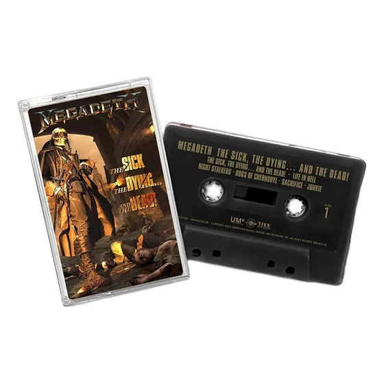 Megadeth The Sick The Dying And The Dead Cassette