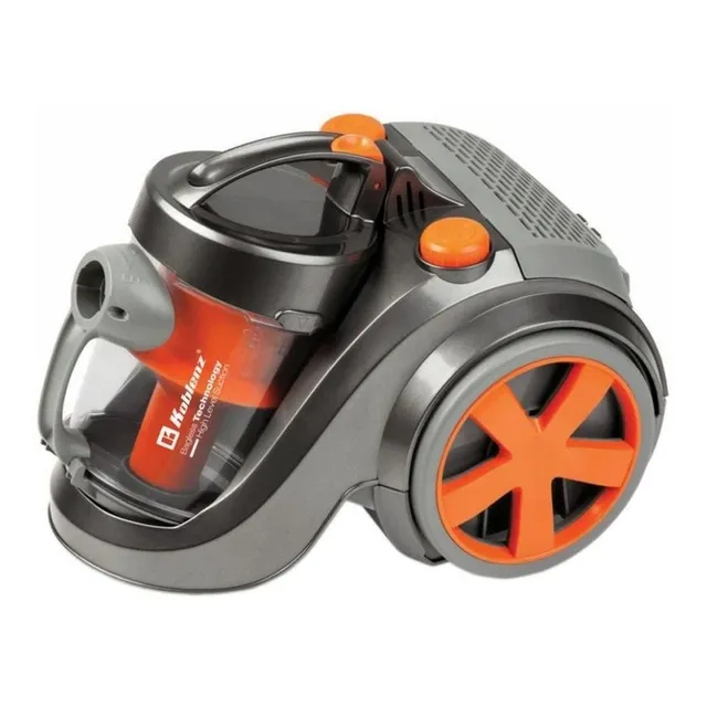 ASPIRADORA CENTAURI YCA 1300 KOBLENZ® Filtro Plisado, 120 V Color Naranja/Gris