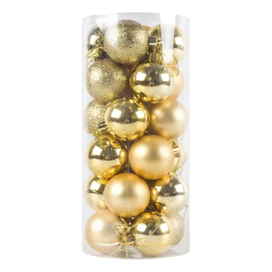 Bola De Navidad 4/6/8cm Árbol De Navidad Decoraciones