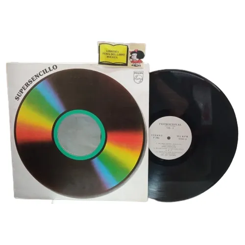 Lp - Acetato - Supersencillo - Vangelis - Peter Gabriel 