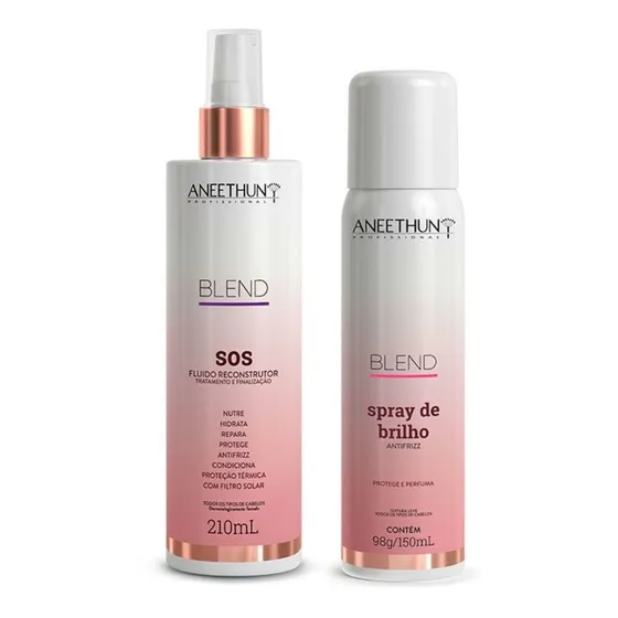 Multicuidados Blend Aneethun Sos + Spray De Brilho