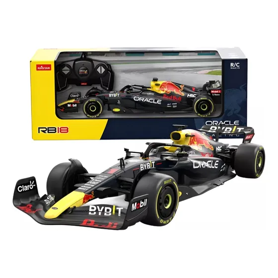 Auto Rc Formula 1 Redbull Rb18 Rastar Max Verstappen 1:18 F1