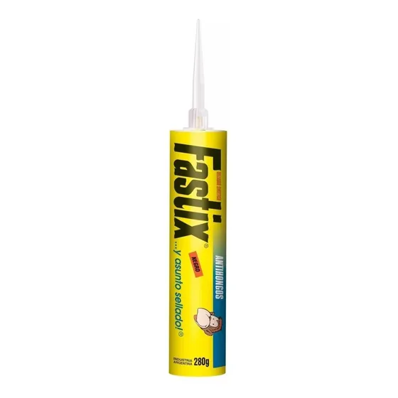 Fastix - Sellador - Antihongos Negro - Cartucho 280g