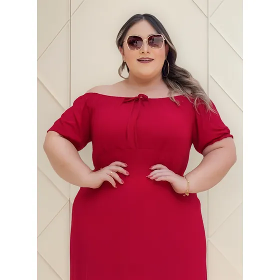 Vestido Campesino Talle Plus