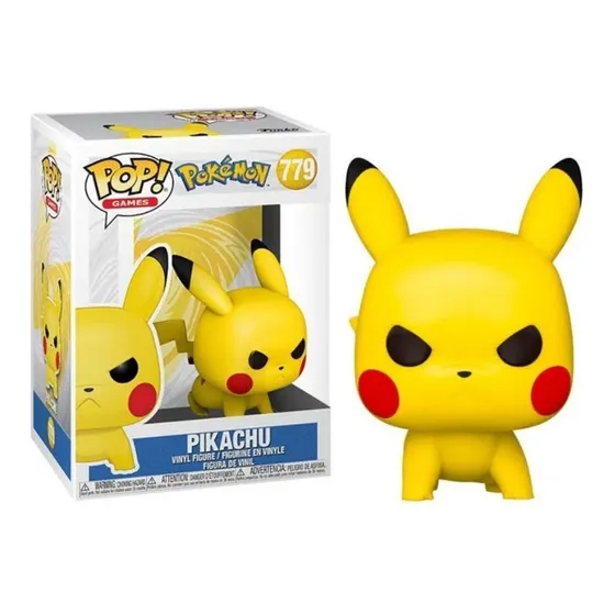 Pikachu (ataque) - Funko Pop 779 Pokemon / Original 