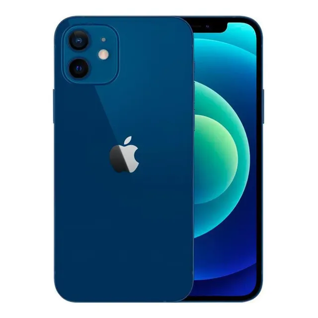 Apple iPhone 12 Mini (128 Gb) Azul Grado A Caja Y Accesorio