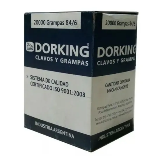 Grampa 84 06 Caja X 20000un Para Tapicería Dorking