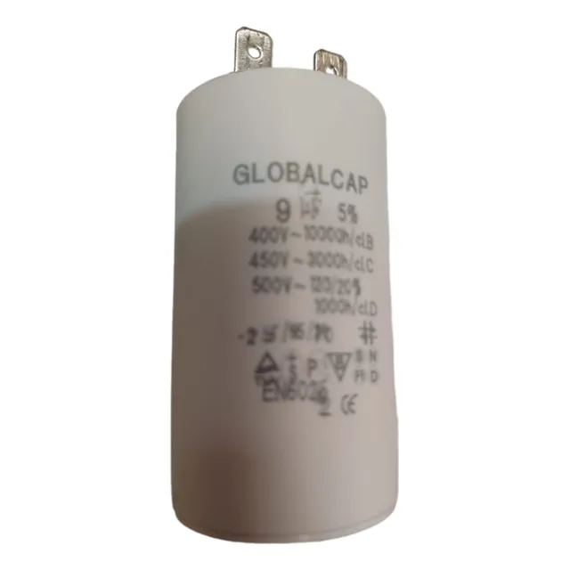 Condensador Ó Capacitor De 9uf / 500v.