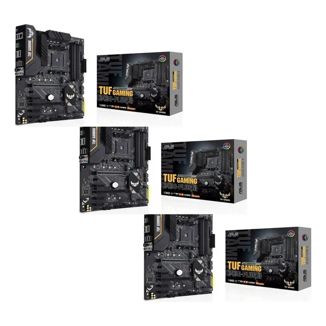 3 Placas Base Asus Tuf  (socket Am4) Tuf Gaming B450-plus Ii