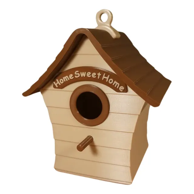 Casa Para Pajaros Tradicional - Simil Madera