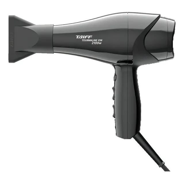 Secador De Cabelos Taiff New Tourmaline Ion 2100w Preto Pro 127v