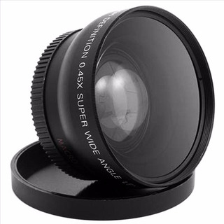 Lente Grande Angular Hd 0.45x 52mm + Macro Uv 62mm Lente Grande Angular Hd 0.45x 52mm + Macro Uv 62mm