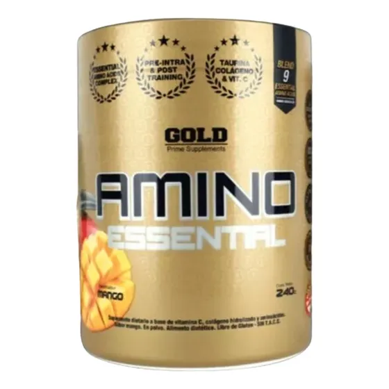 Amino Essential 240gr Gold Nutrition Energía +  Recuperación