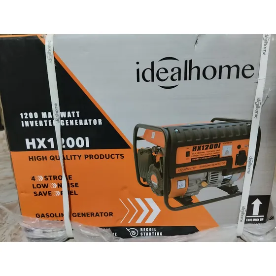 Planta Electrica Idealhome Hx1200i 110v., A Gasolina , Nueva