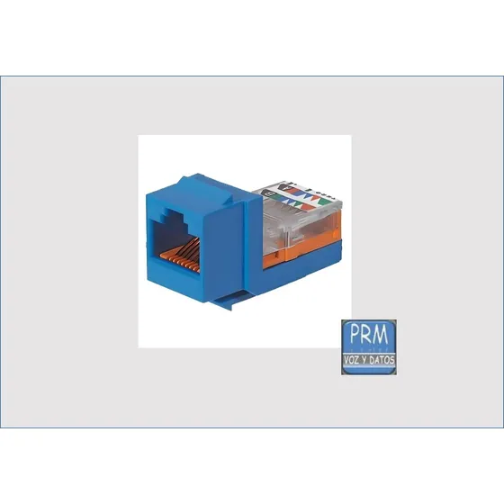 Jack Keystone Panduit Nk5e88mbuy Utp Rj45 Cat 5e,azul