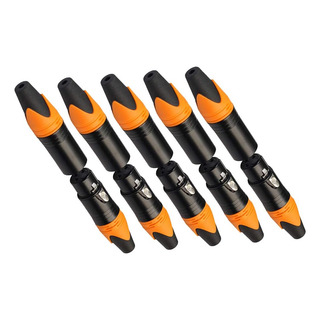Conector Xlr Conectores De Cable Xlr Macho Y Hembra 5 Pares Conector Xlr Conectores De Cable Xlr Macho Y Hembra 5 Pares
