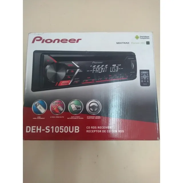 Reproductor De Radio Pionner Deh Cd, Usb, Auxiliar, Rsa, Mp3