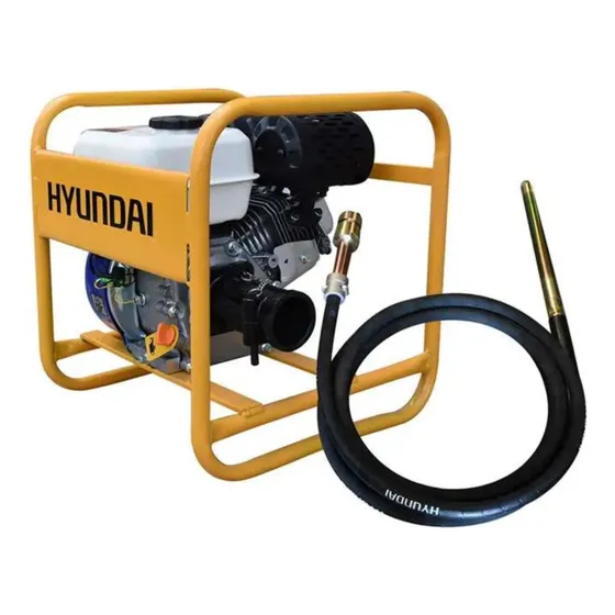 Vibrador De Concreto Hyundai Hyvch67 6.7hp 4t Chicote 6m Msi