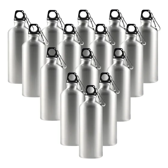 Botella 1 Litro Plata  Sublimacion Sublimar 30 Pack Aluminio
