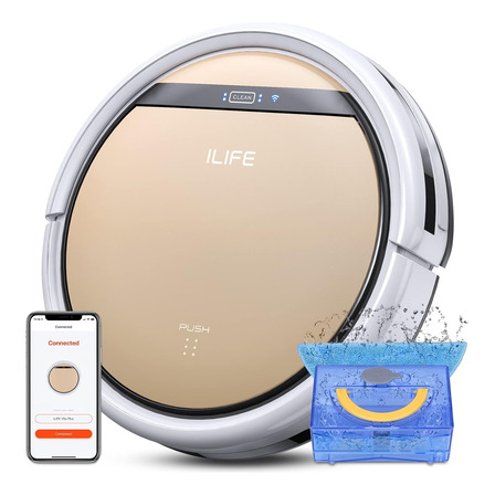 Aspiradora Inteligente Trapeadora Robot Ilife V5s Plus Aspiradora Inteligente Trapeadora Robot Ilife V5s Plus