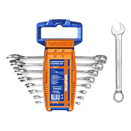Set Juego De Llaves Combinadas 6-19 Mm 8 Pzs Wadfow Wsp1208 Set Juego De Llaves Combinadas 6-19 Mm 8 Pzs Wadfow Wsp1208