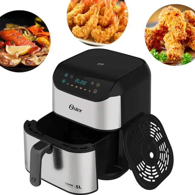Air Fryer Oster Sua Refeição Pronta Em Minutos 1700w 5litros