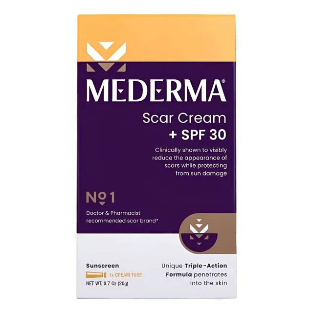 Crema Mederma Desvanece Eliminar Cicatrices Spf30 Prot Solar