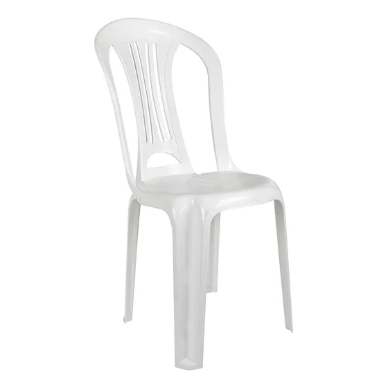 Silla Plástica Mor Sin Apoya Brazos Universo Binario