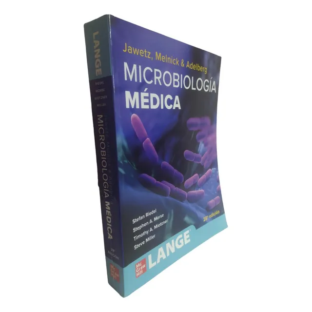 Jawetz Microbiologia Medica Stefan Riedel  28 Edicion