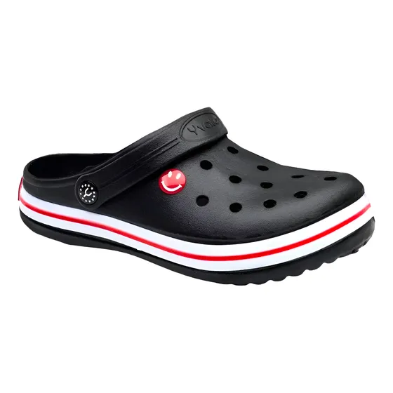 Babuche Yvate Sandália Ortopédica Faixa Branca Eva Original