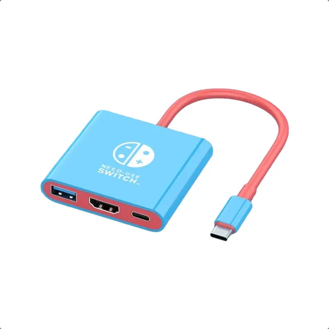 Hub Dock Usb C A Hdmi Para Nintendo Switch Oled