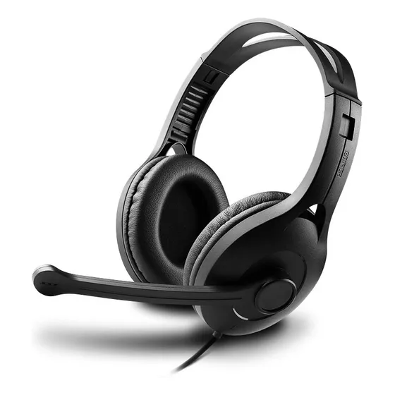 Headset Comunicador USB Profissional com Placa de Som, Áudio Digital e Microfone - K800 USB