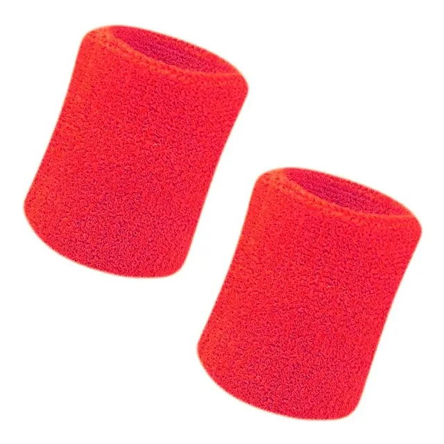 Muñequera Para Sudor Ejercicios Deporte Felpa Venda Doble
