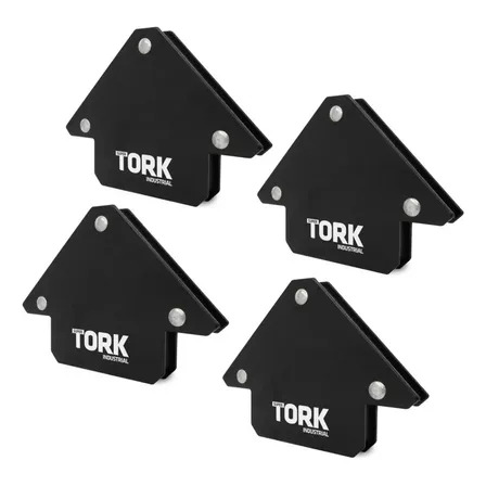 Esquadro Magnetico Para Solda 12 Kg Kit 4 Peças Tork